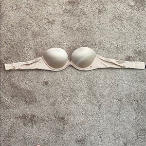 Victoria’s Secret strapless nude bra